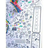Summer Fun Search + Find Coloring Poster (JUMBO SIZED)