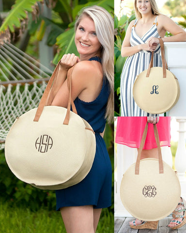 Natural Bungalow Tote with free monogramming