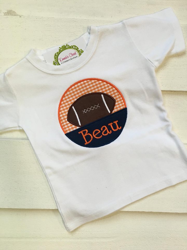 Football Circle Shirt- You pick Team