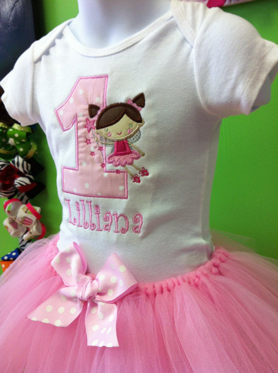 Fairy Princess Birthday TuTu Set