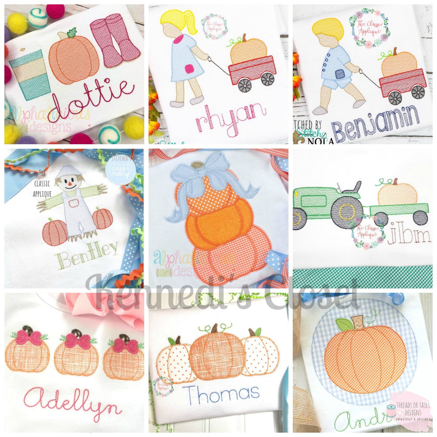 Thanksgiving Sketch Collage