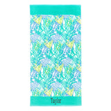 Personalized Large Beach Towel Monogram Included