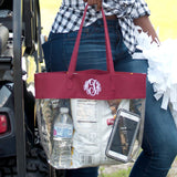 Clear Game Day Tote Bags