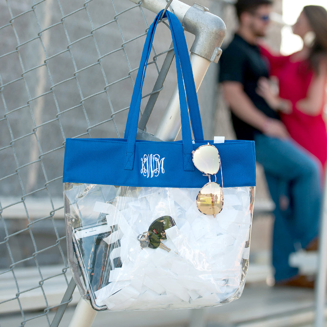 Clear Game Day Tote Bags