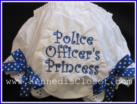 Police Officers Princess Bloomers