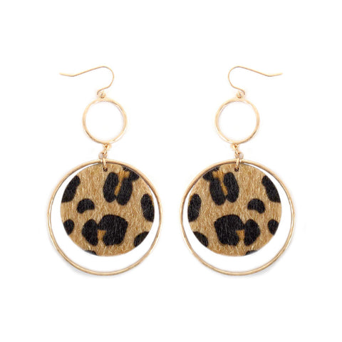Leopard Paige Earrings