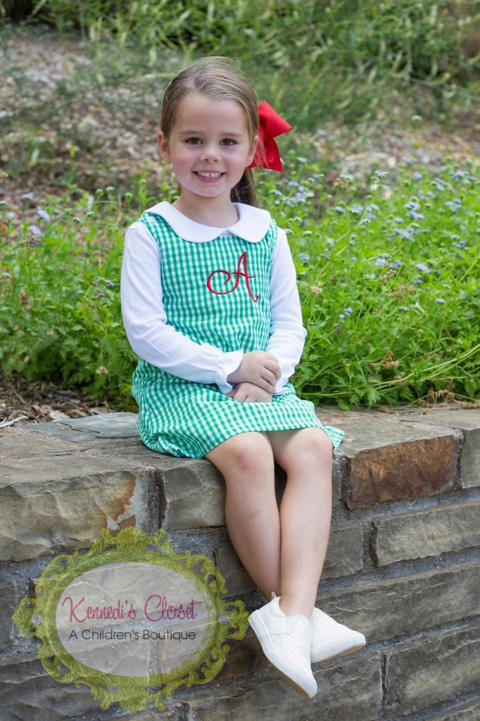 Girls Gingham Aline Dress