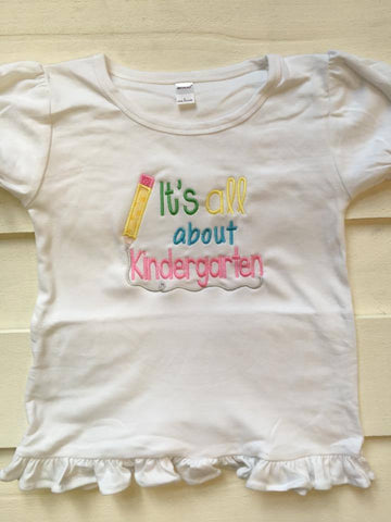 All about Kindergarten School Shirt