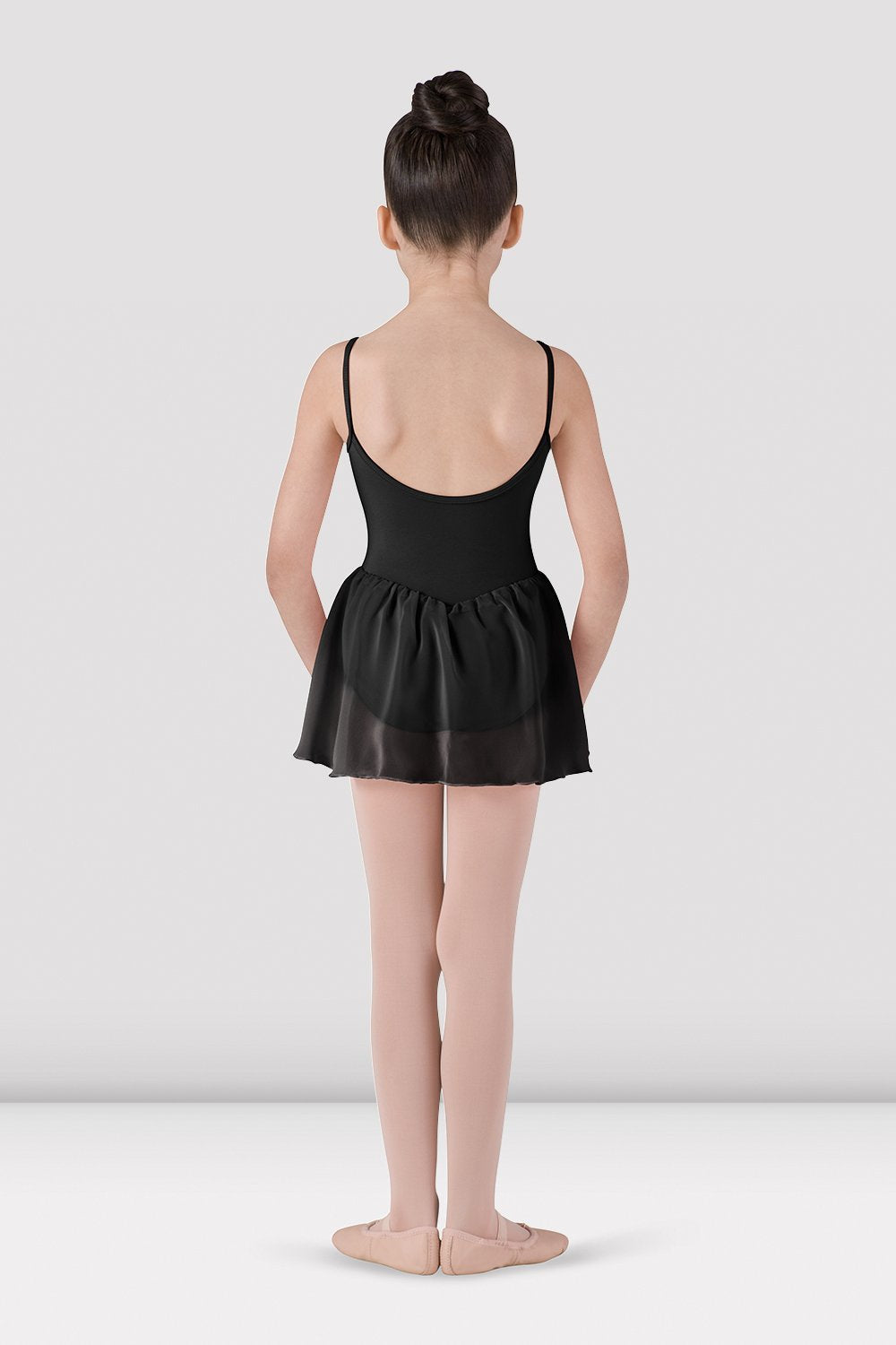 Girls Black Skirted Camisole Leotard CL 3977