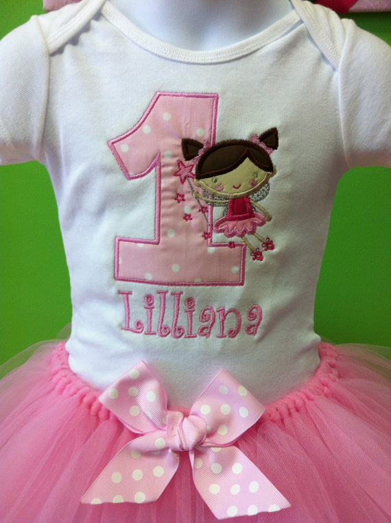 Fairy Princess Birthday TuTu Set