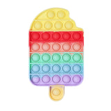 Food Assorted Bubble Pop It Silicone Fidget Toy Sensory