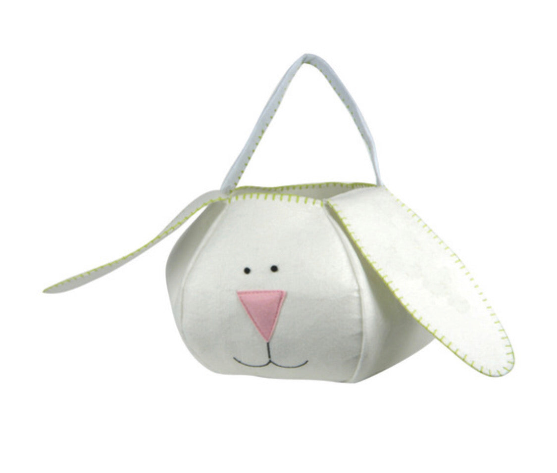 Blue- Floppy Ear Bunny Easter Bucket