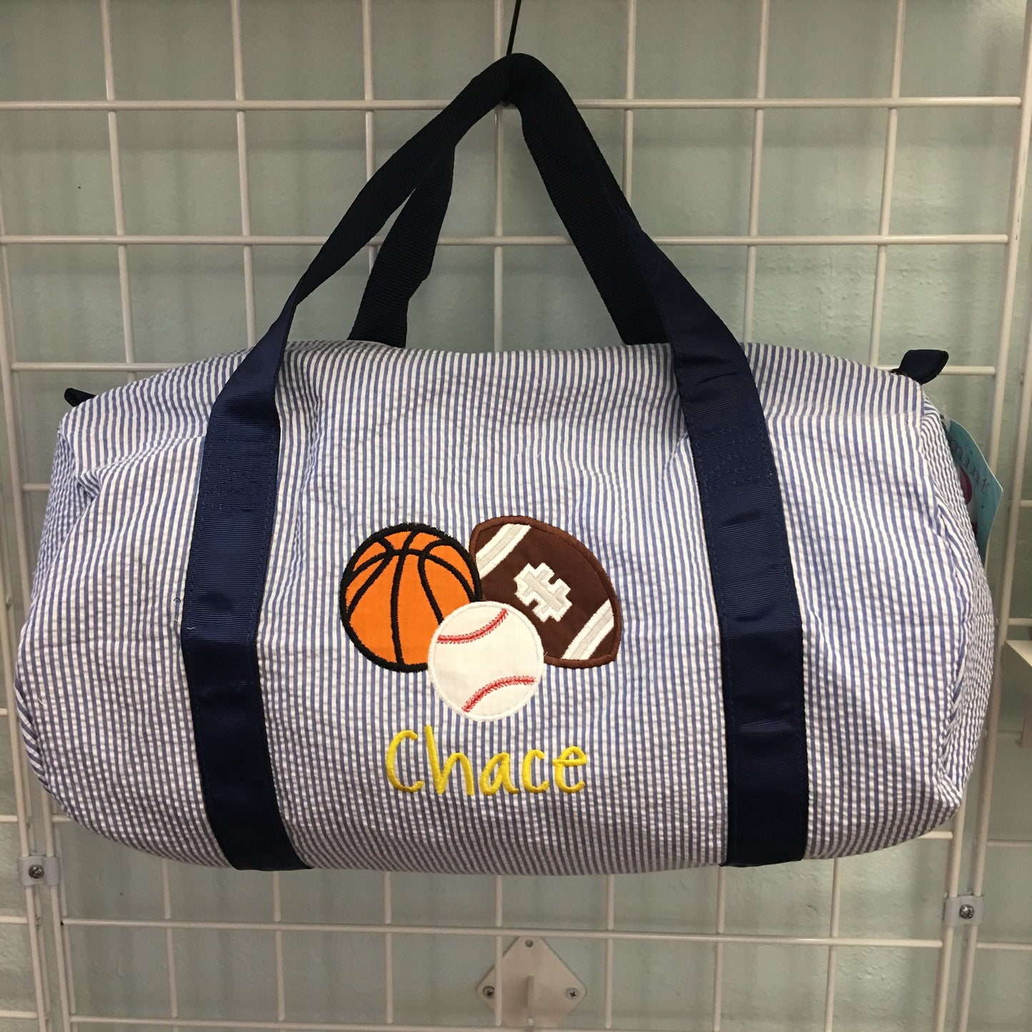 Sports Seersucker Backpack