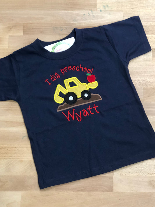 Preschool Digger Shirt