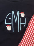 Santa Monogram Shirt