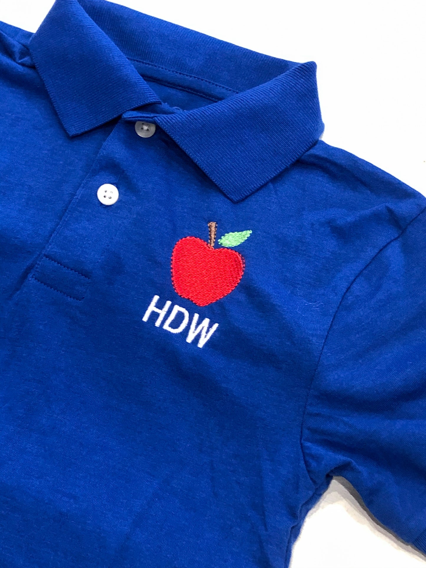 Apple Monogram Polo