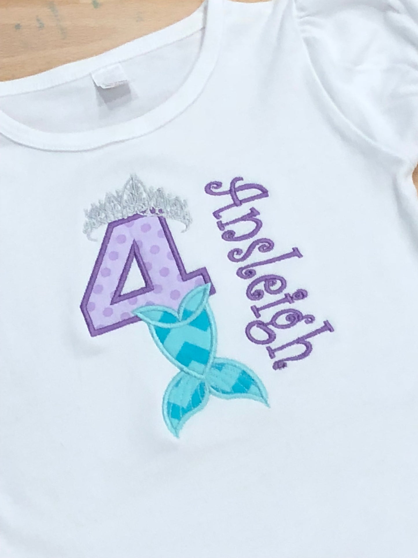 Mermaid Number Birthday