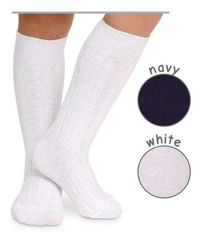 Classic Cable Knit Knee Socks