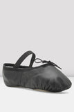 Ballet Black 205 Dansoft Leather Ballet Shoes by BLOCH
