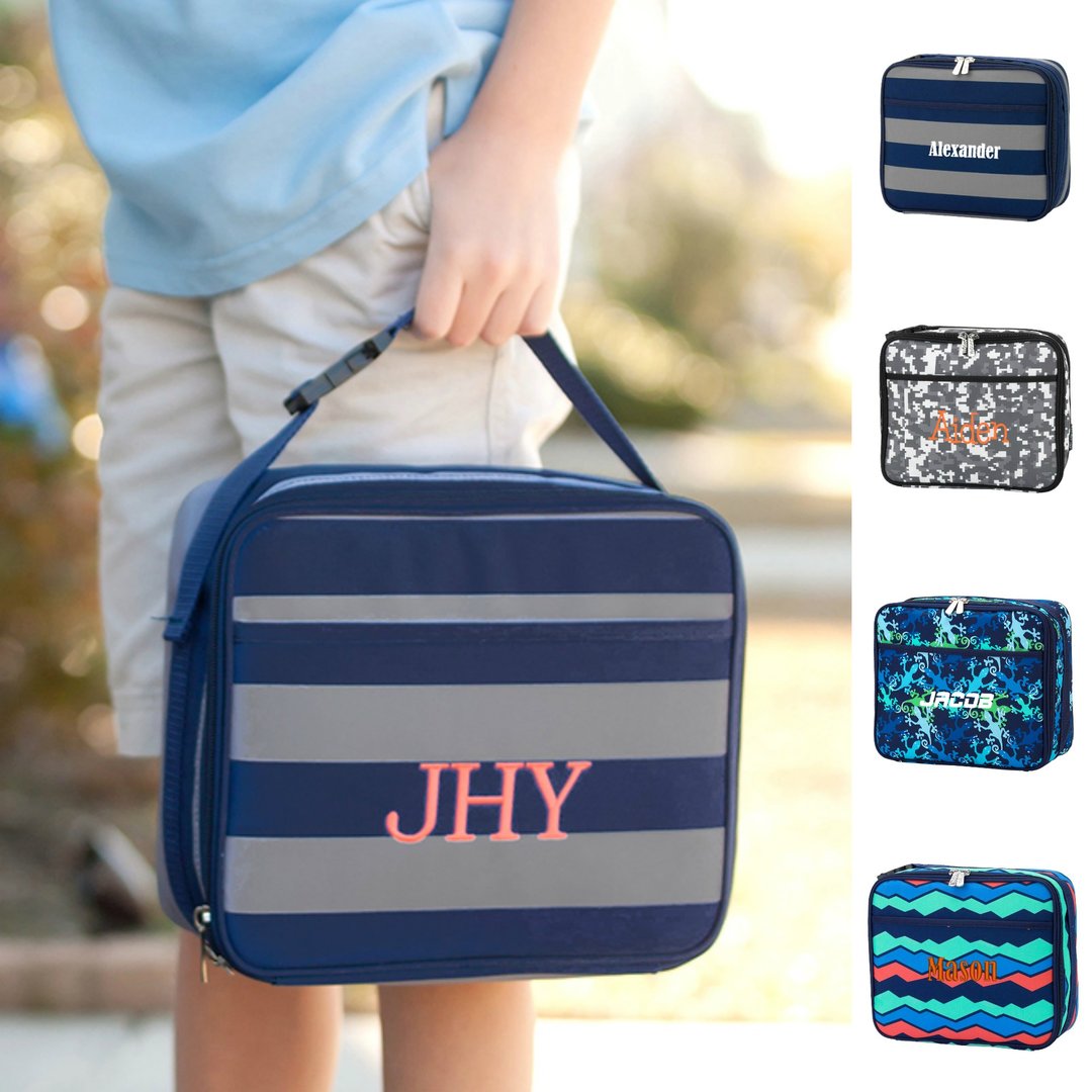 Boys Personalized Insulated Lunchbox