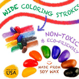 Crayon Rocks in a Box- 32 Colors