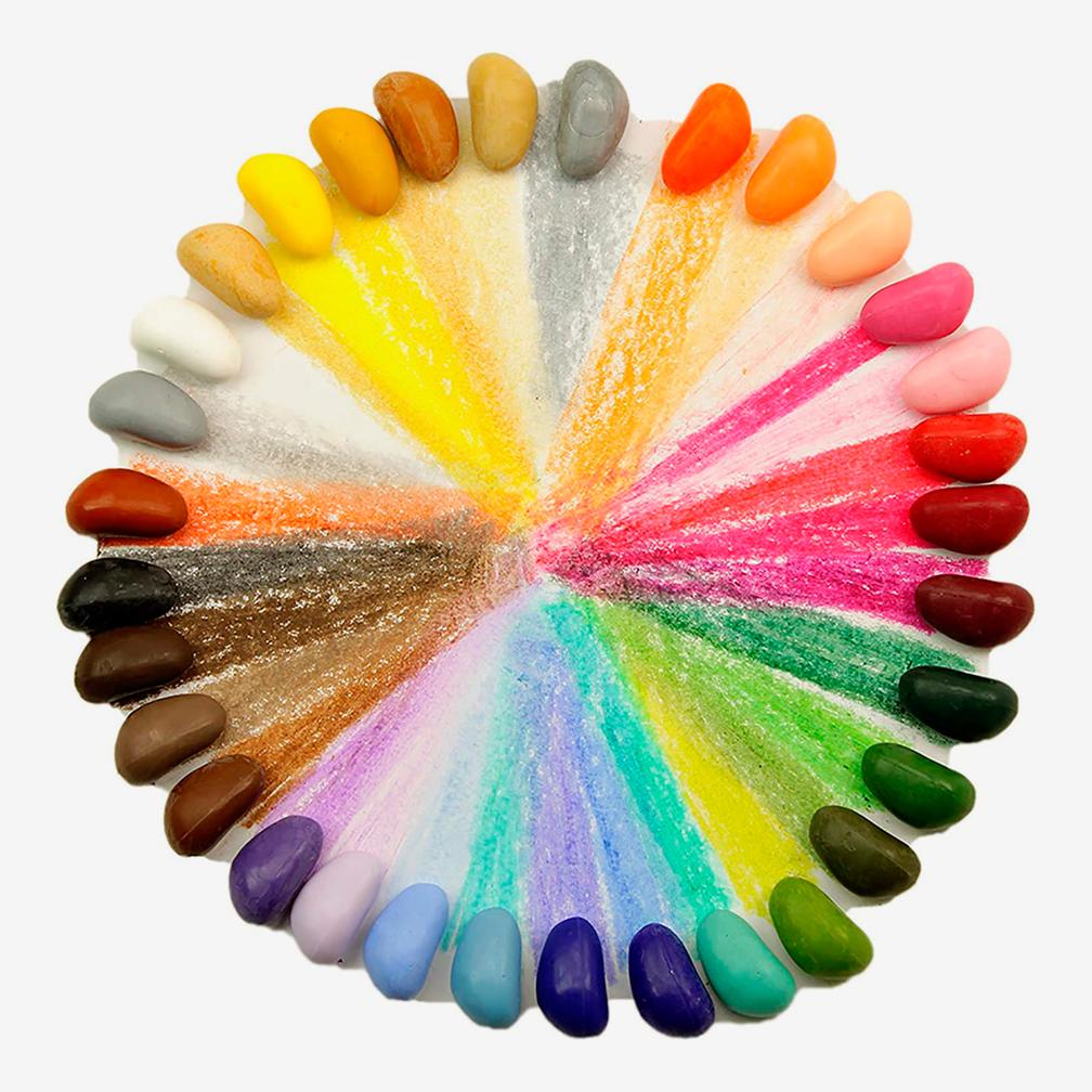 Crayon Rocks in a Box- 32 Colors