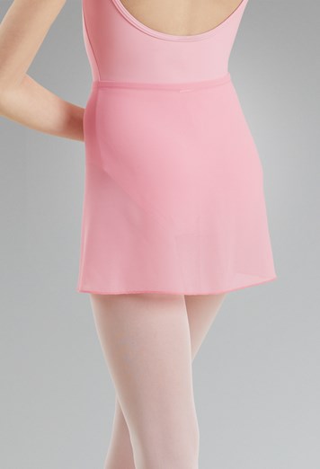 Ladies Black Wrap Skirt SE1057W