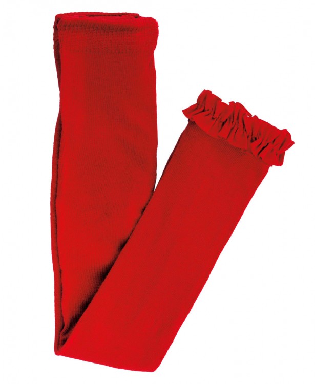 Footless Ruffle Tights- All Colors