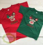 Reindeer Girl Ornament Shirt