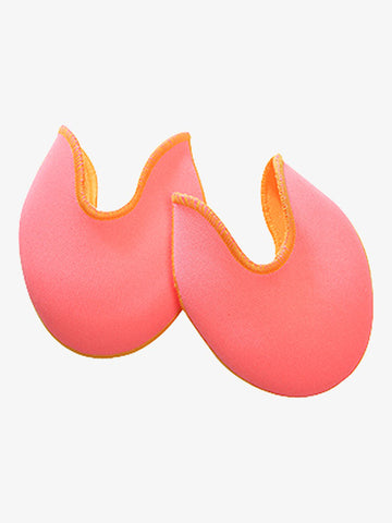 Bunheads Reversible Toe Pads Ouch Pouch Jr. Sherbert Color