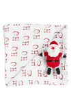 Santa Reindeer Christmas Swaddle Blanket