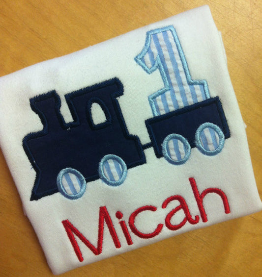 Choo Choo Train Birthday Shirt