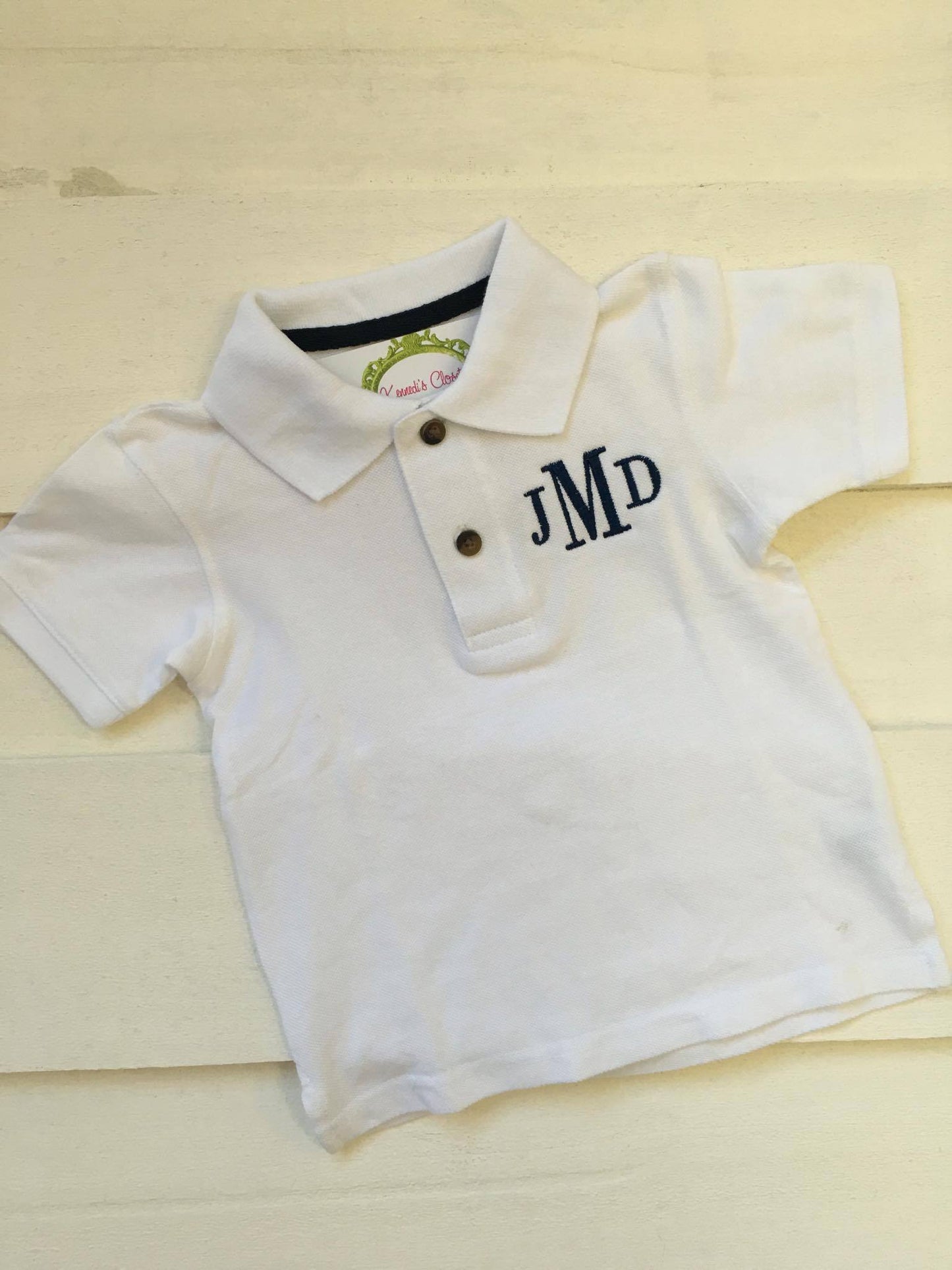 Monogrammed Polo